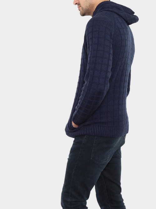 Cardigan in maglia con cappuccio - Kiabi