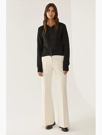 Cardigan in maglia con cerniera hiccup