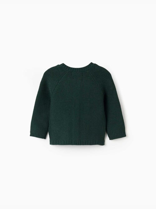 Cardigan in maglia con dettagli a treccia b&s - Kiabi