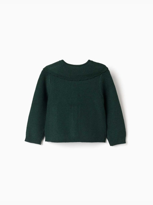 Cardigan in maglia con dettagli a treccia b&s - Kiabi