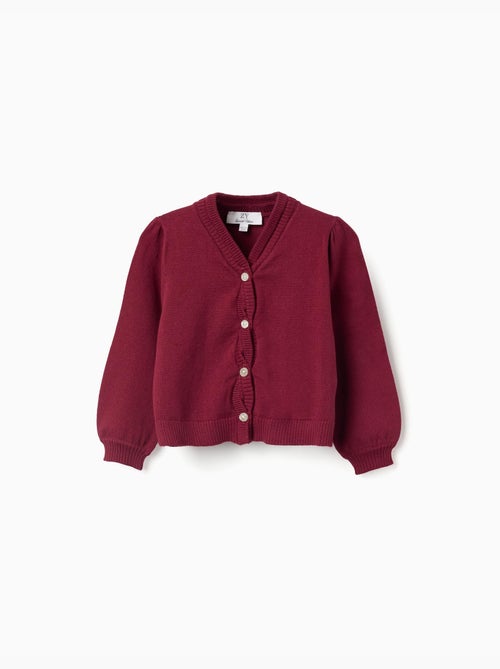 Cardigan in maglia con dettagli intrecciati - Kiabi