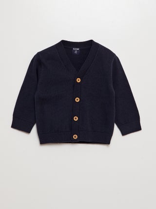 Cardigan in maglia con scollo a V