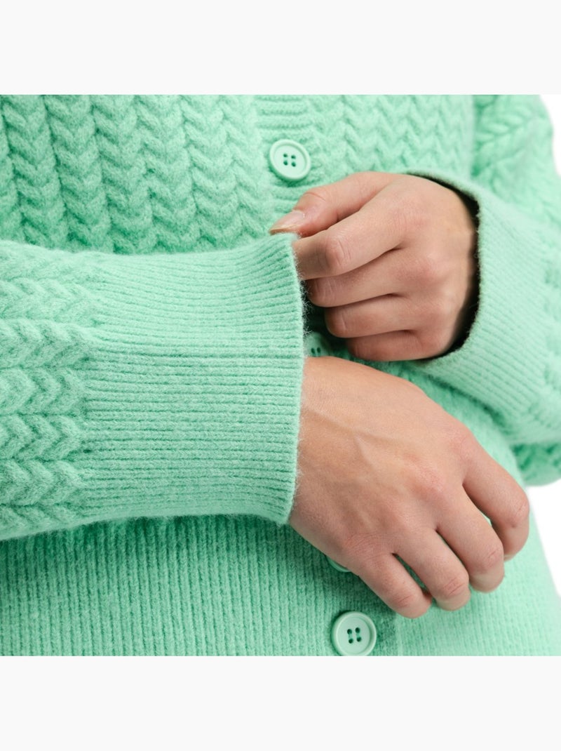 Cardigan in maglia da donna donna apollo-w Verde - Kiabi