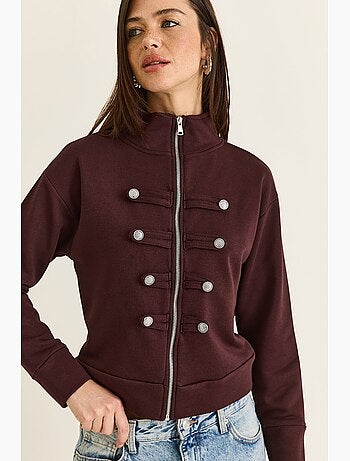 Cardigan in maglia donna lucci