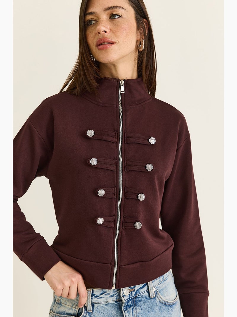 Cardigan in maglia donna lucci Rosso bordeaux - Kiabi