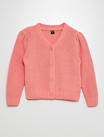 Cardigan in maglia doudou