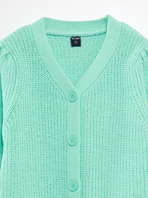 Cardigan in maglia doudou - Kiabi