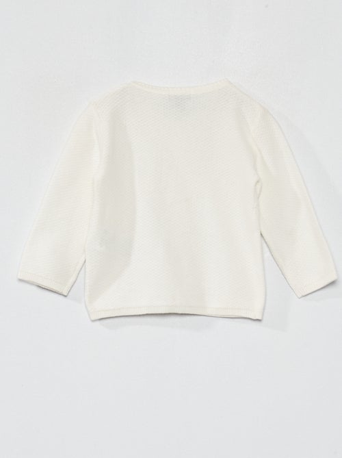 Cardigan in maglia fantasia - Kiabi