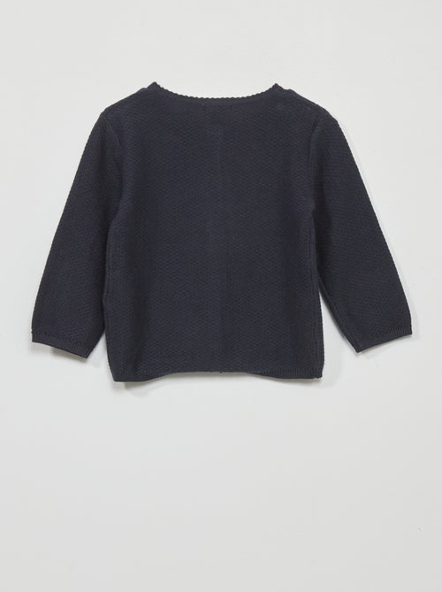 Cardigan in maglia fantasia - Kiabi