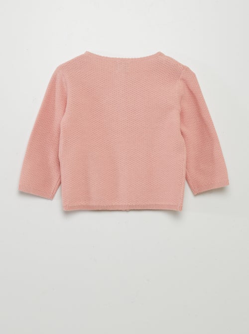 Cardigan in maglia fantasia - Kiabi