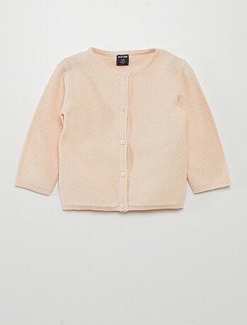 Cardigan in maglia fantasia