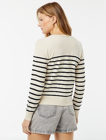 Cardigan in maglia fine