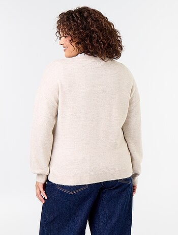 Cardigan in maglia fine