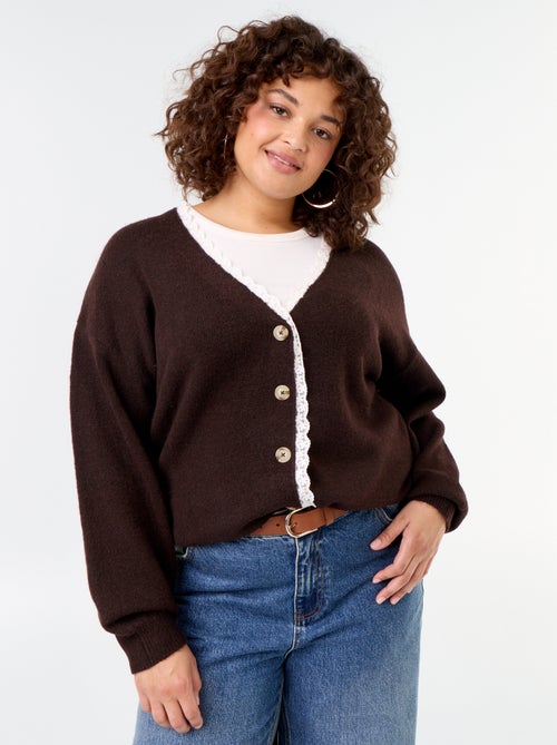 Cardigan in maglia fine - Kiabi Cardigan in maglia fine - Kiabi