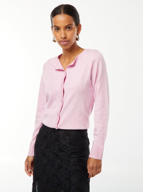 Cardigan in maglia fine - Kiabi