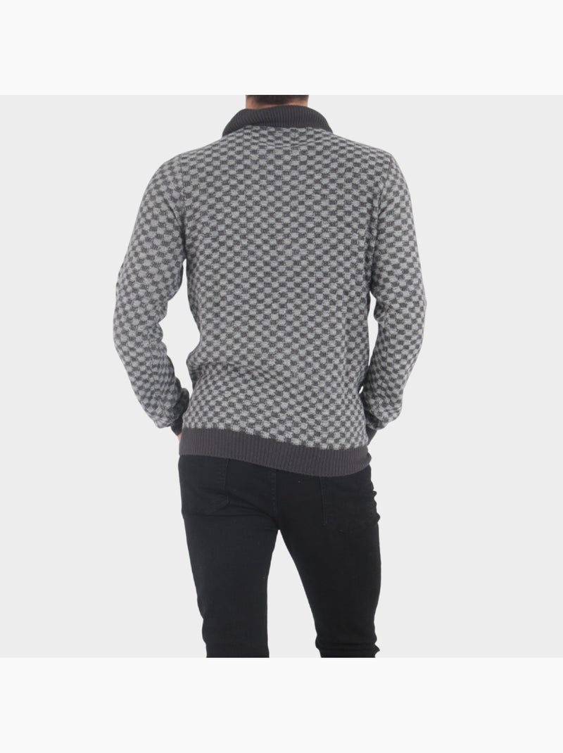 Cardigan in maglia Grigio - Kiabi