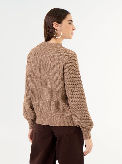 Cardigan in maglia grossa - Kiabi