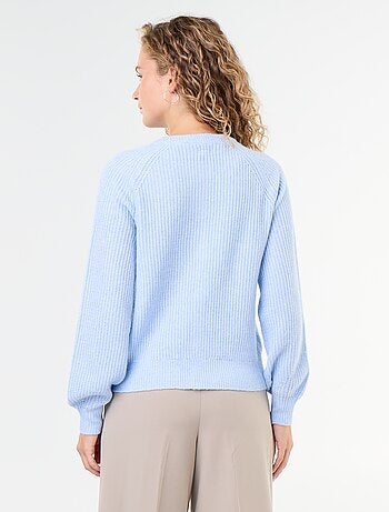 Cardigan in maglia grossa