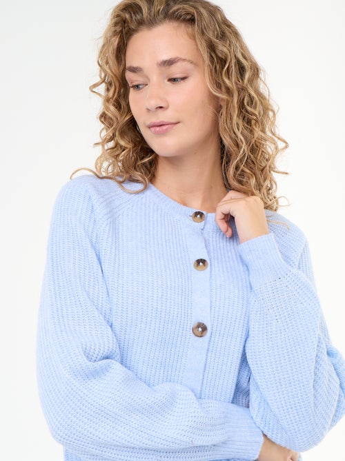 Cardigan in maglia grossa - Kiabi
