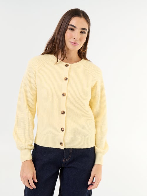 Cardigan in maglia grossa - Kiabi