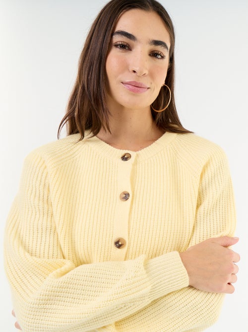 Cardigan in maglia grossa - Kiabi