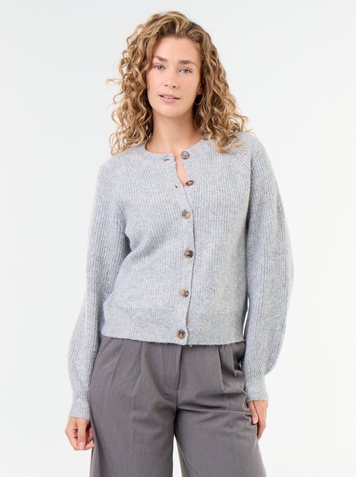 Cardigan in maglia grossa - Kiabi