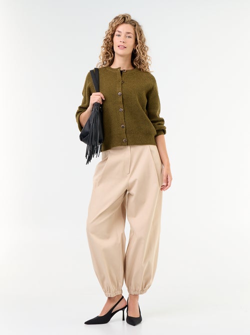 Cardigan in maglia grossa - Kiabi