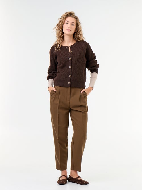 Cardigan in maglia grossa - Kiabi