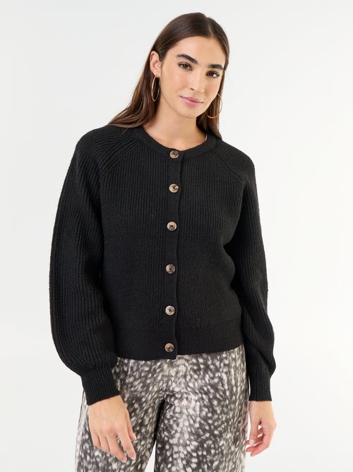 Cardigan in maglia grossa - Kiabi