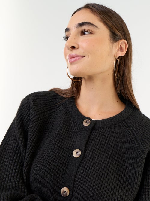 Cardigan in maglia grossa - Kiabi