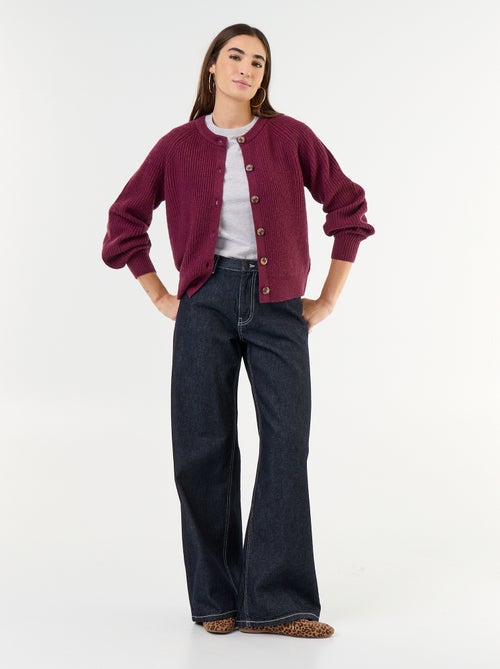 Cardigan in maglia grossa - Kiabi