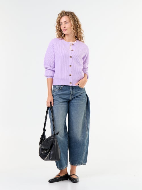 Cardigan in maglia grossa - Kiabi