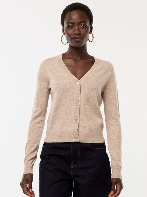 Cardigan in maglia leggera con scollo a V - Kiabi