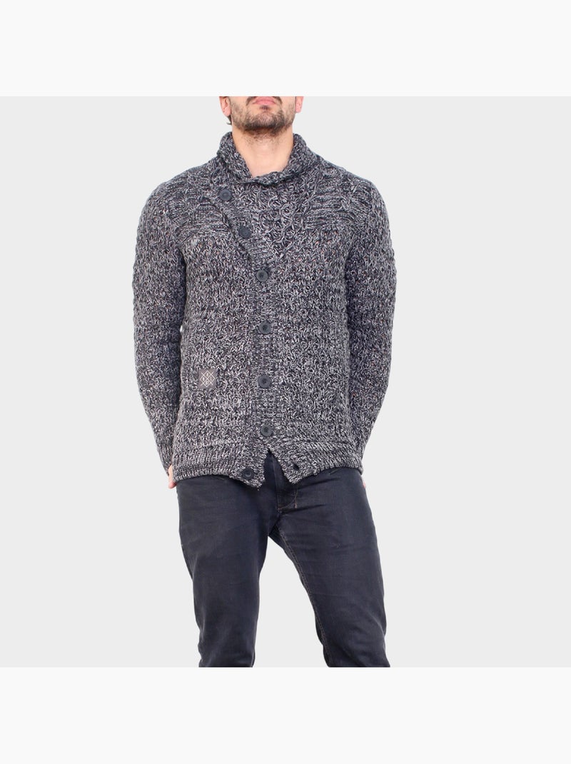 Cardigan in maglia Nero - Kiabi