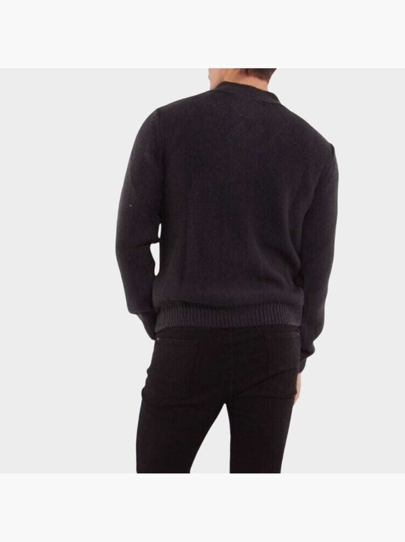 Cardigan in maglia Nero - Kiabi