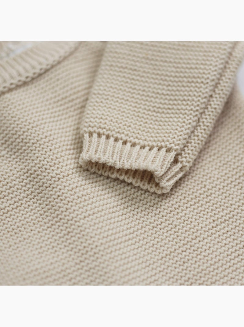 Cardigan in maglia per neonati Beige - Kiabi