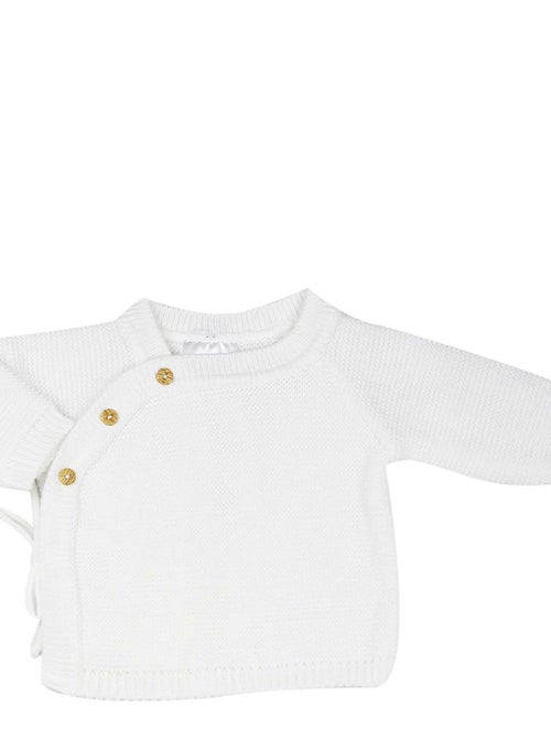Cardigan in maglia per neonato - Kiabi