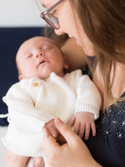 Cardigan in maglia per neonato - Kiabi