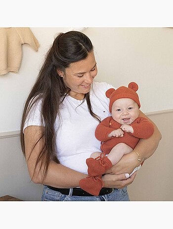 Cardigan in maglia per neonato