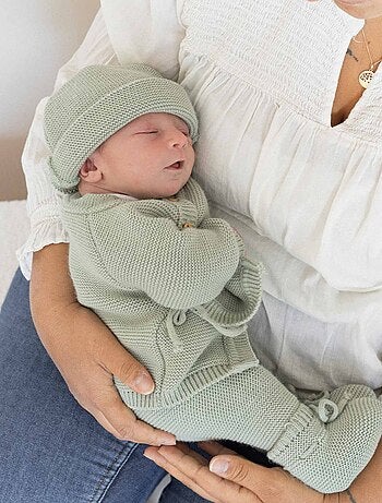 Cardigan in maglia per neonato