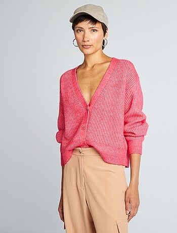 Saldi Maglioni e cardigan da donna - rosa - Kiabi