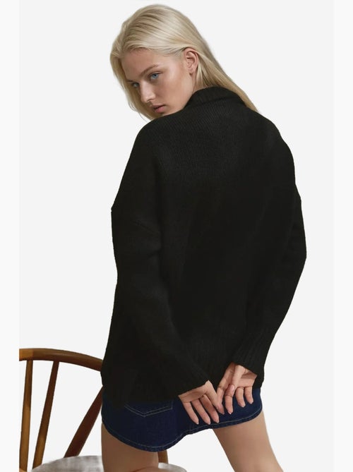 Cardigan in maglia spessa con scollo a v hiccup - Kiabi Cardigan in maglia spessa con scollo a v hiccup - Kiabi