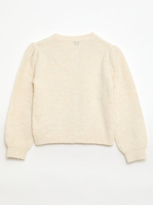 Cardigan in maglia traforata - Kiabi