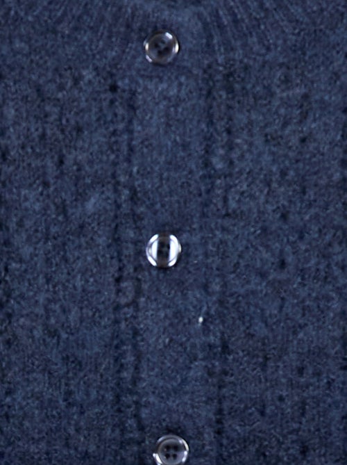 Cardigan in maglia traforata - Kiabi