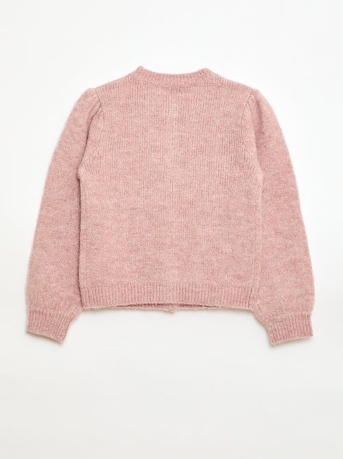 Cardigan in maglia traforata - Kiabi