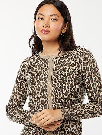 Cardigan in maglina gialla con bottoni