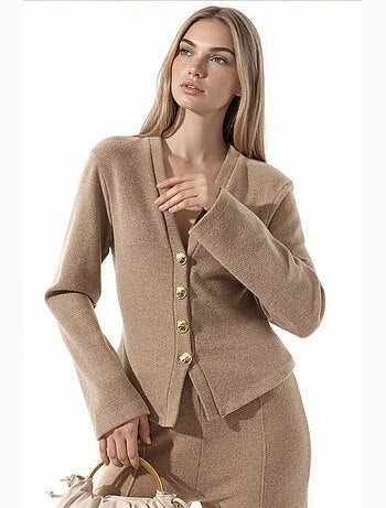 Cardigan in misto cotone busem