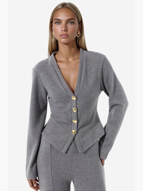 Cardigan in misto cotone busem - Kiabi
