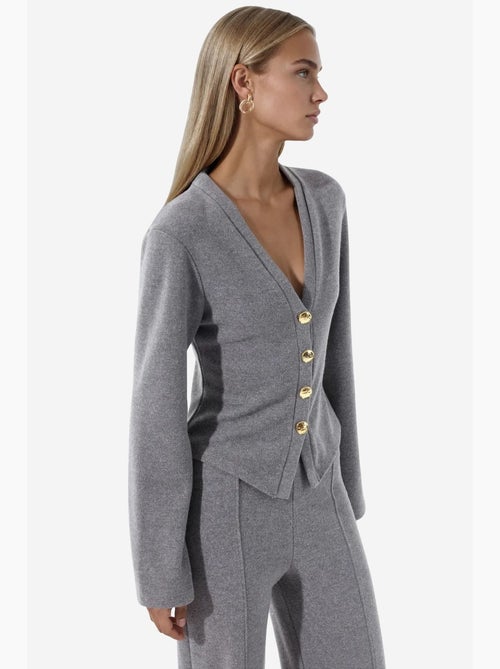 Cardigan in misto cotone busem - Kiabi