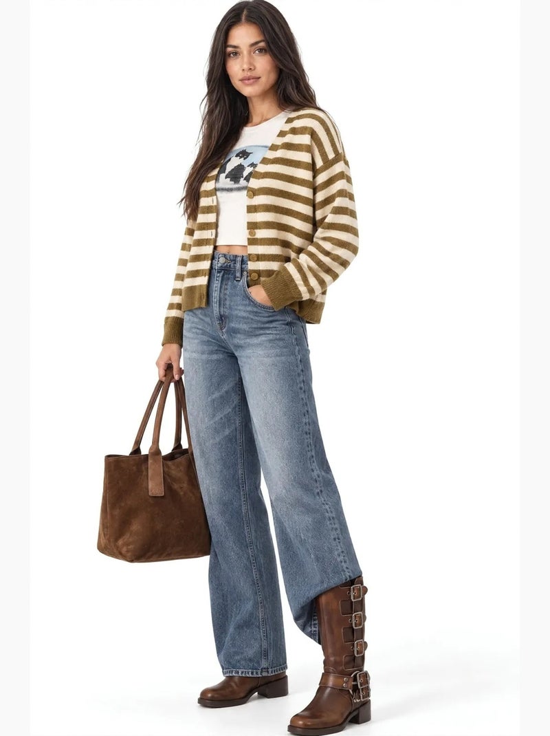 Cardigan in misto cotone mixray Cachi - Kiabi